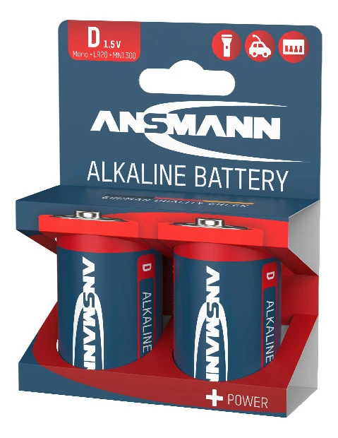 ANSMANN Alkaline D / LR20 2er Blister - 3