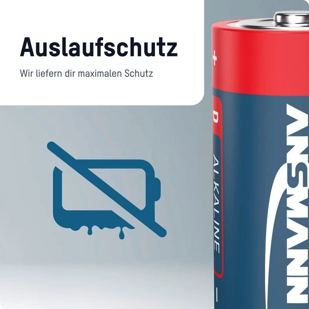 ANSMANN Alkaline D / LR20 2er Blister - 12