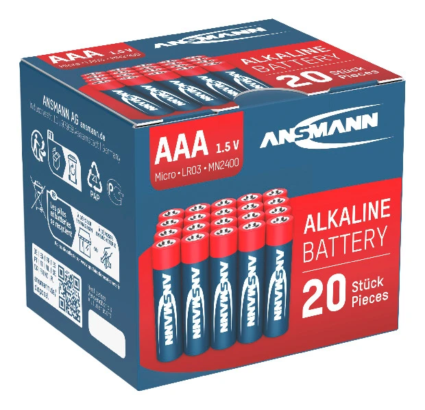 ANSMANN Alkaline AAA / LR03 20er Box - 1