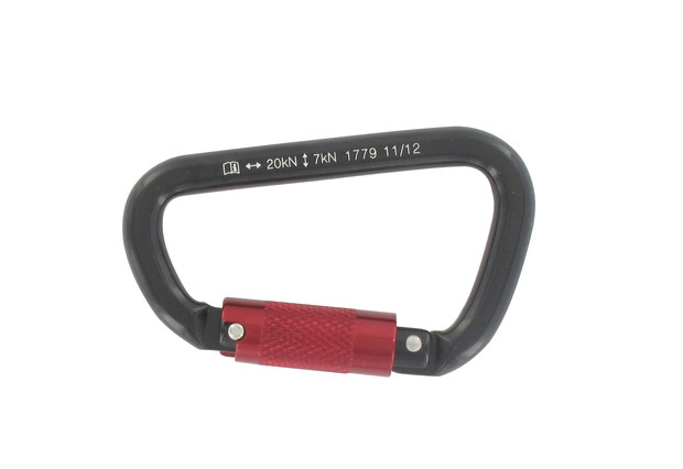 Aluminium-Karabinerhaken 20 kN - 1