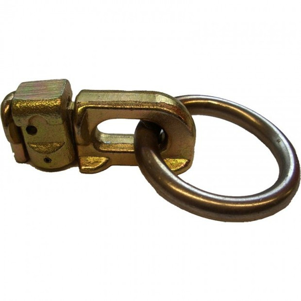 Doppel-Endbeschlag mit Ring, für Airlineschiene - 1