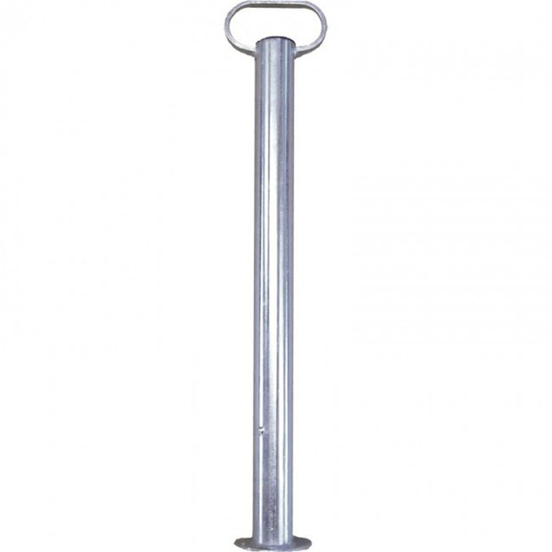 Schiebestütze mit Metallgriff, Ø 48 mm, L 700 mm - 1
