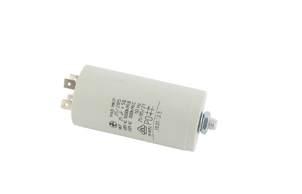 Kondensator mit Flachanschluß M8 - 25μf - 1