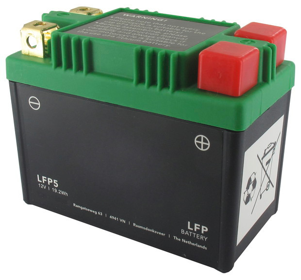 Li-Ion Batterie LiFePo4 12 V / 8 Ah (105CCA) - 1