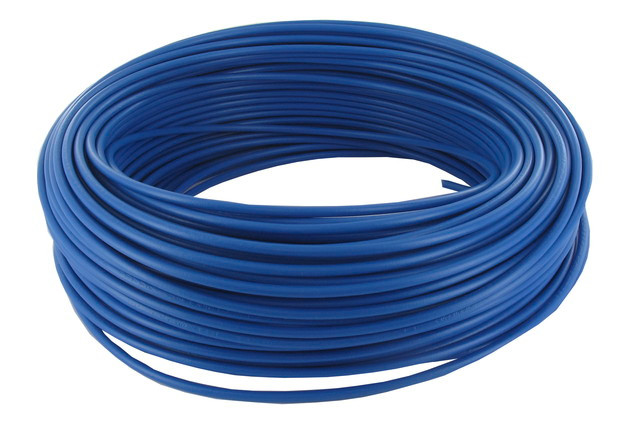 Fahrzeugkabel 50 m x 1.5 mm² - blau - 1
