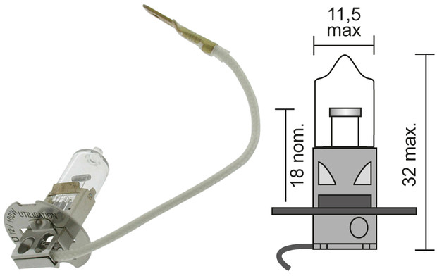 Lampe 12 Volt 100 W - 1