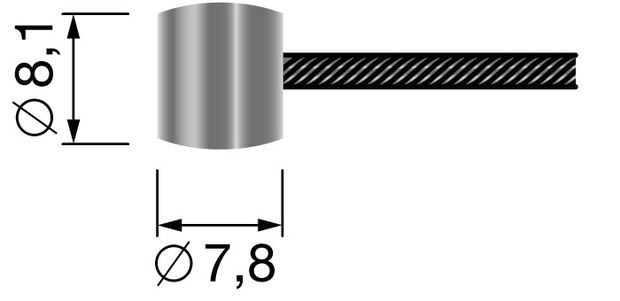 Seilzug 2500 mm - 1