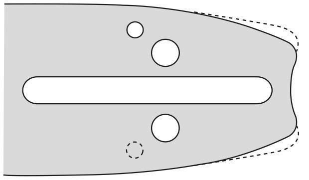 01 Führungsschiene 45 cm 3/8'' 1.5 mm - 2