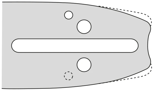 01 Führungsschiene 35 cm 3/8'' 1.3 mm - 2
