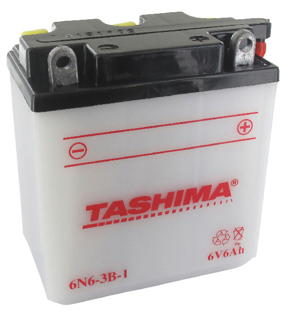 TASHIMA Starterbatterie 6 V - 6.0 Ah - 1