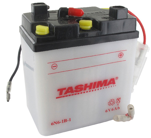 TASHIMA Starterbatterie 6 V - 6.0 Ah - 1
