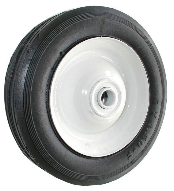Rad mit Stahlfelge Rillenprofil 152 mm - 1
