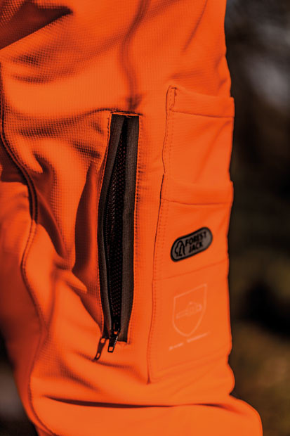 Schnittschutz Bundhose Kommune, Stretch - 3