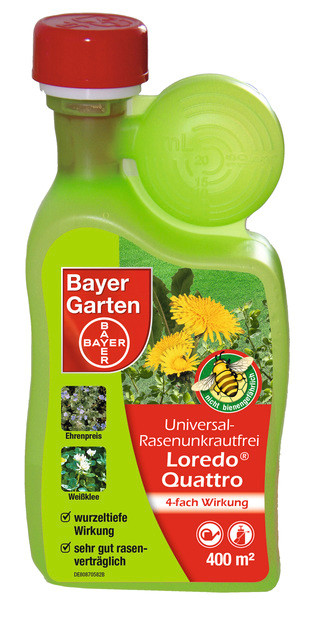PROTECT GARDEN Loredo Quattro Universal-Rasenunkrautfrei 400 ml - 1
