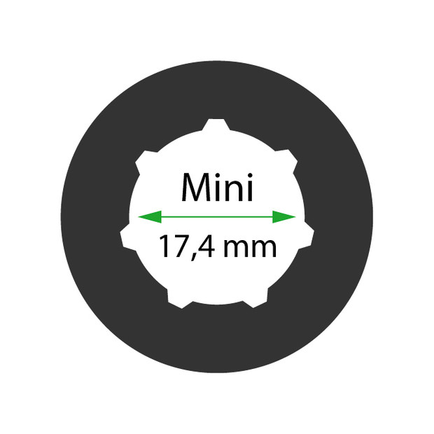 Kettenradring Mini 3/8'' 7 Zähne - 2