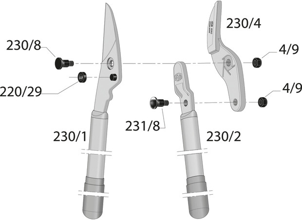 FELCO Astschere 230 - 2