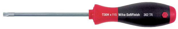 WIHA TORX® Security-Schraubendreher SoftFinish® T20 x 100 mm - 1