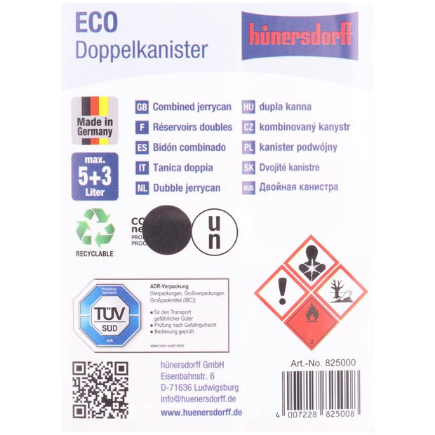 Doppelkanister ECO 5.5 x 3.0 l rot - 6