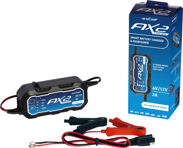 Axcell AX2 Smart Batterieladegerät 6 V / 12 V 2 A - 2