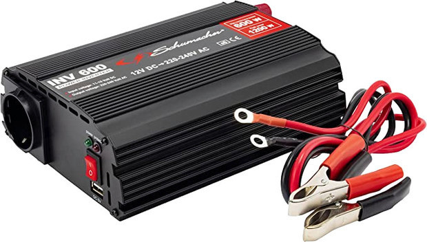 Schumacher INV 600 Spannungswandler 12 V / 230 V - 1