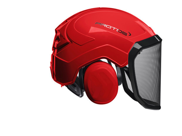 PROTOS Forest EN 397 mit G16 Visier – Helm einfarbig - 1