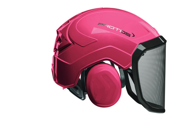 PROTOS Forest EN 397 mit G16 Visier – Helm einfarbig - 4