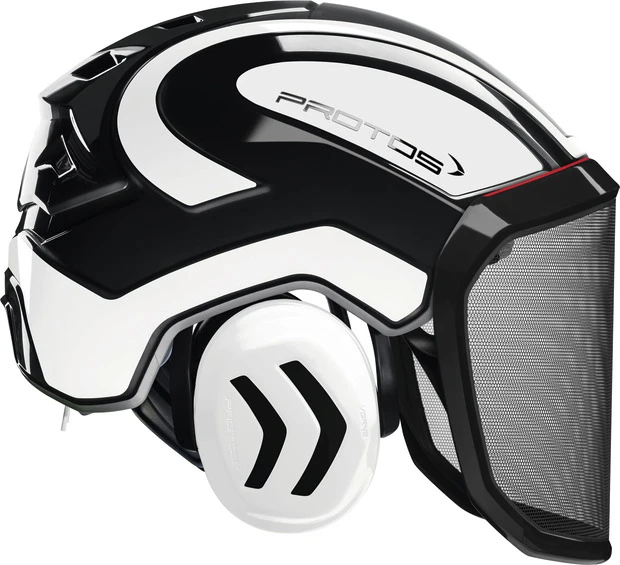 PROTOS Forest EN 397 mit F39 Visier - Helm 2-farbig - 1