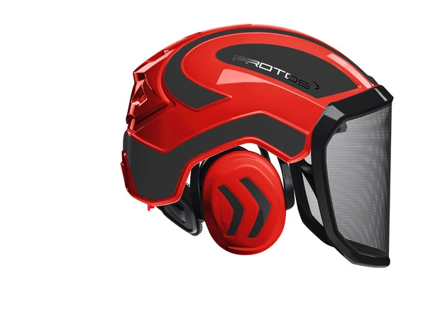 PROTOS Forest EN 397 mit F39 Visier - Helm 2-farbig - 3