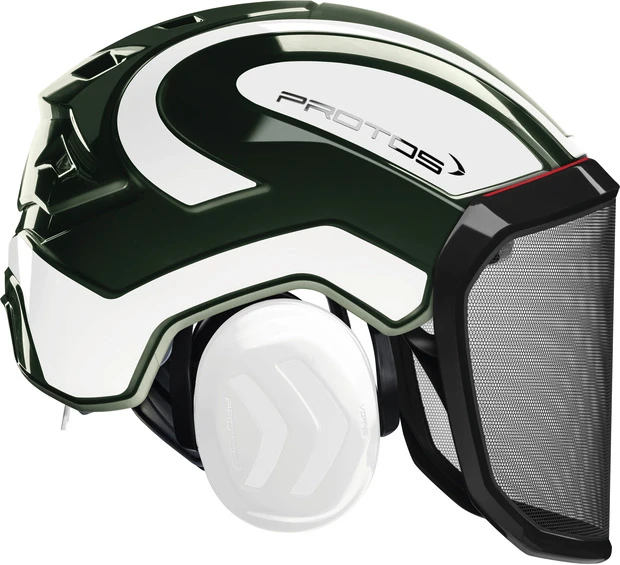 PROTOS Forest EN 397 mit F39 Visier - Helm 2-farbig - 8