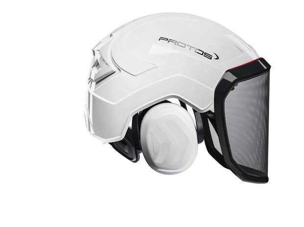 PROTOS Forest EN 397 mit F39 Visier – Helm einfarbig - 7