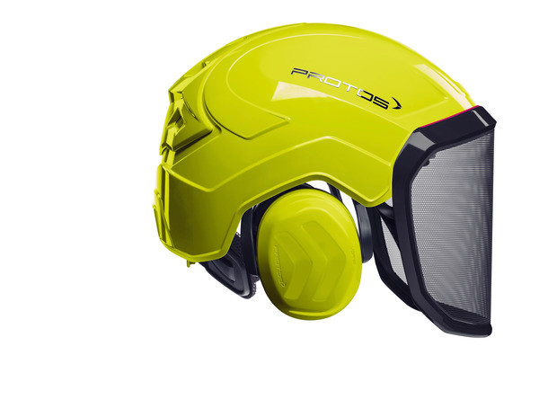 PROTOS Forest EN 397 mit F39 Visier – Helm einfarbig - 9