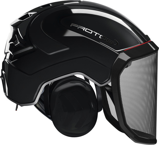PROTOS Forest EN 397 mit F39 Visier – Helm einfarbig - 10