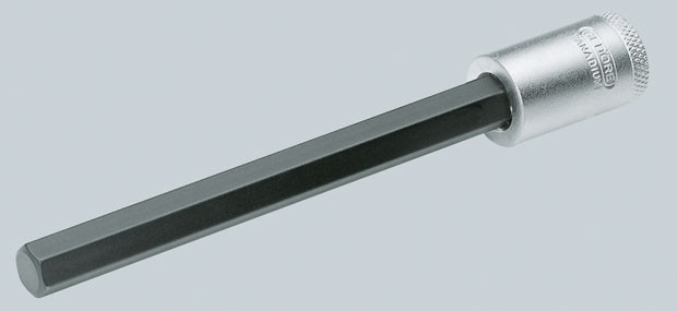 Schraubendrehereinsatz 3/8" lang Innen-6-kant 7 mm - 1