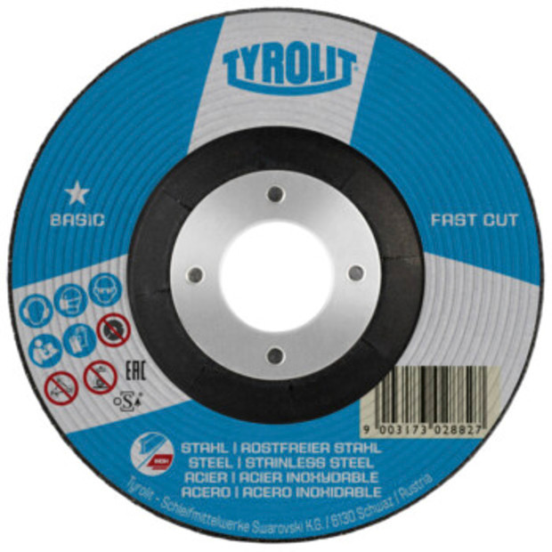 TYROLIT Schruppscheibe A 30 P-BFB 178 x 6 x 22.23 mm - 1