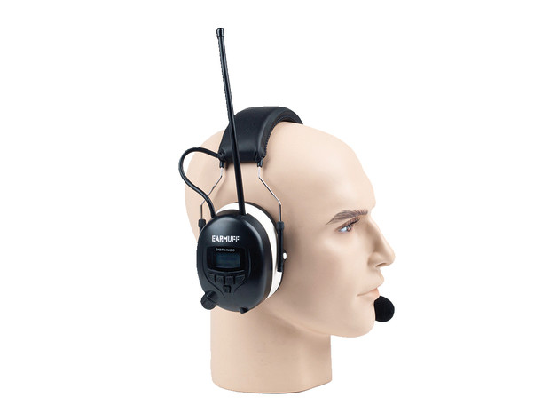 Gehörschutz EARMUFF 31DB FM/AUX/Bluetooth/DAB+ - 2