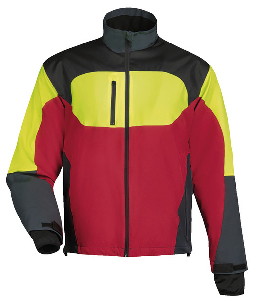 Stretch Jacke FOREST JACK red M - 1