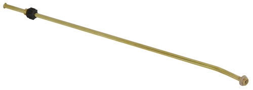 Messing-Sprührohr gebogen, 60 cm, Gewinde G1/4" - 1