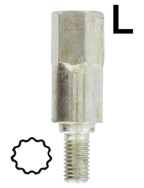 Wellenadapter Typ L – 11 Zähne - 1