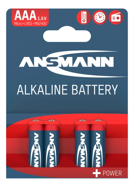 ANSMANN Alkaline AAA / LR03 4er Blister - 1