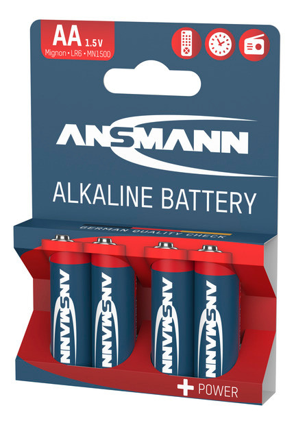ANSMANN Alkaline AA / LR6 4er Blister - 2
