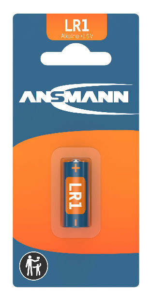 ANSMANN Alkaline LR1 1er Blister - 1