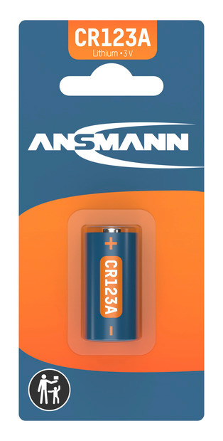 ANSMANN Lithium CR123A / CR17335 - 1