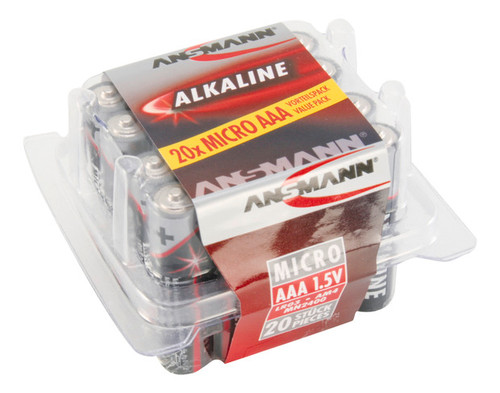 ANSMANN Alkaline Batterie Micro AAA / LR03 20er Box - 2