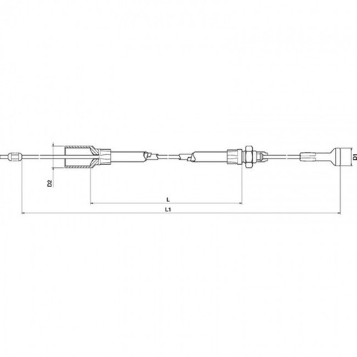 Bremsseil AL-KO - Profi Longlife, HL 1320 mm / GL 1516 mm - 2