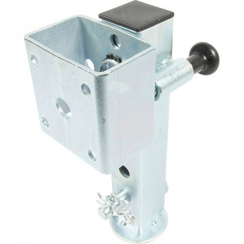 Stützfuß, 60 x 60 mm, 1300 kg, Hub 200 mm, klappbar - 1