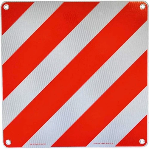 Warntafel für Italien/Spanien, 500 x 500 mm - 1