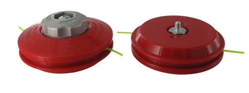 TECOMEC Pro Type 2-Faden-Mähkopf mit integriertem Adapterbolzen M8 x 1.25 LG-A - 1
