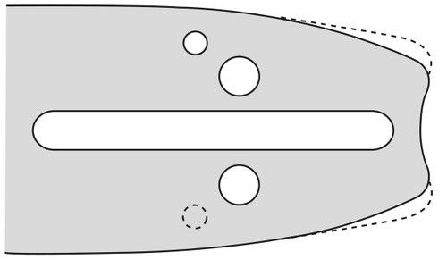 01 Führungsschiene 45 cm 3/8'' 1.3 mm - 2