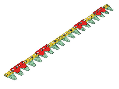 ESM Mähmesser 91 cm - 18 Klingen - UNIVERSAL C - 1