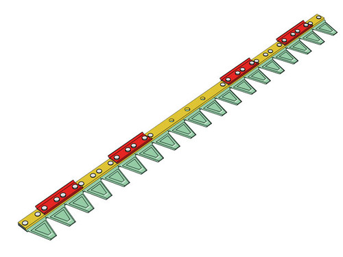 ESM Mähmesser 97 cm - 19 Klingen - UNIVERSAL SC - 1